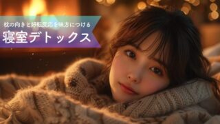 人生の停滞期を脱出する『寝室デトックス』の全手順｜枕の向きと好転反応を味方につける開運安眠ガイド